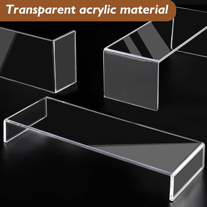 Large Acrylic Display Risers, 2 Set - Image 7