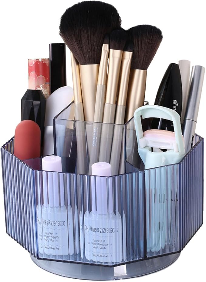LINFIDITE 360°Rotating Makeup Organizer Holder Cosmetic Display Case Clear - Image 8