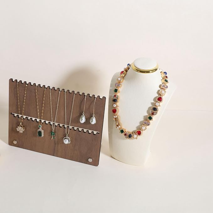 velvet necklace display stand, necklace display holder - Image 7