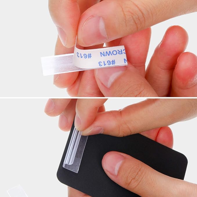 150 Pieces Earring Card Adapter Self-Adhesive Lip Adapter Plastic Lip Hanger - Image 3