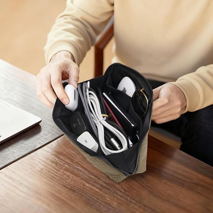 simtoper Electronic Organizer Travel Case – Waterproof Cable Bag - Image 5