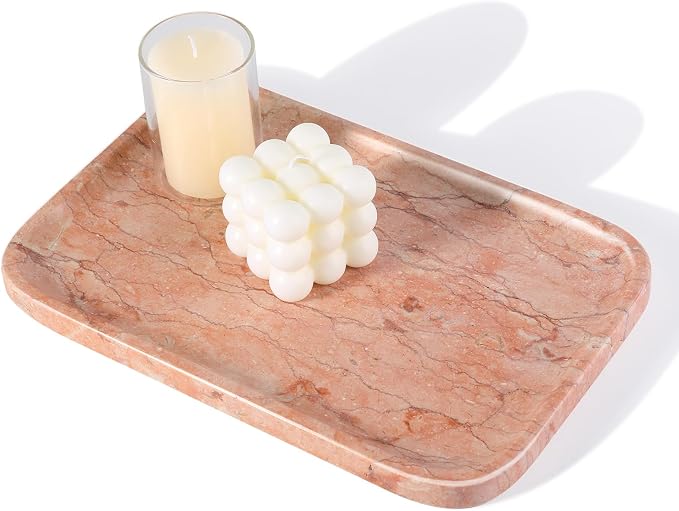 Marble Vanity Tray, Bathroom Tray by Karibiber