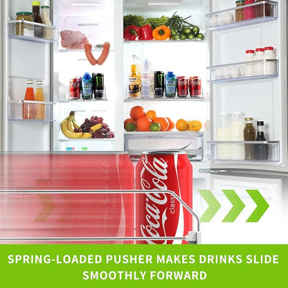 Coanto Drink Organizer for Fridge, Soda Can Dispenser for Refrigerator - Image 2