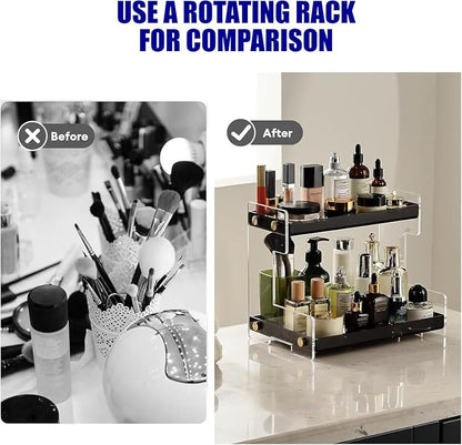 NEWRAIN 2-Tier Bathroom Organizer Countertop - Image 4