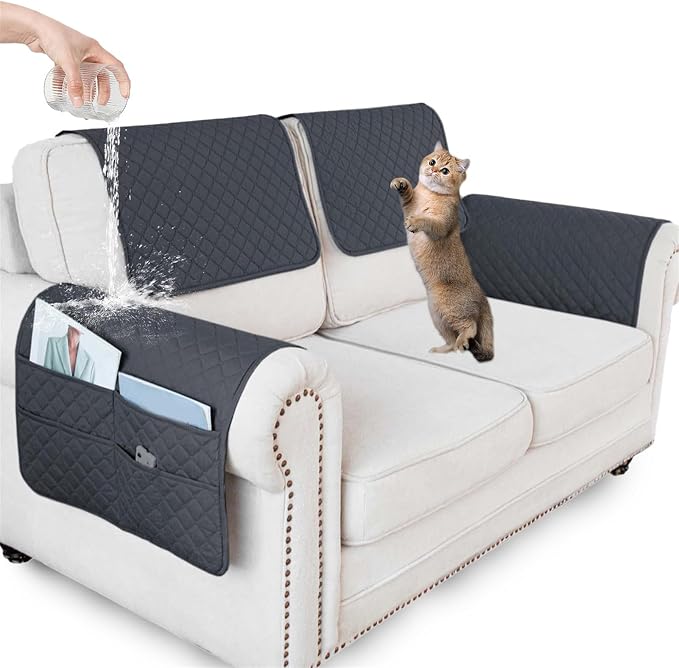 Waterproof Sofa Armrest Cover Headrest Cover by ZGDDPZA