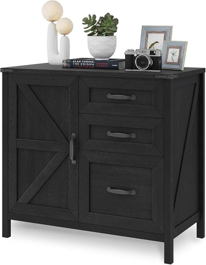 3 Drawers Farmhouse File Cabinet - Image 9