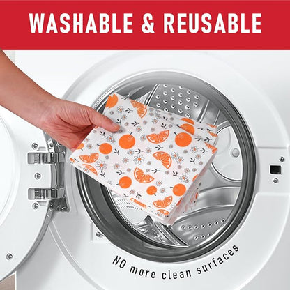 Cooyes Shelf Liners, 2-in-1 Non-Slip Fridge Mats, Absorb Excess Moisture - Image 9
