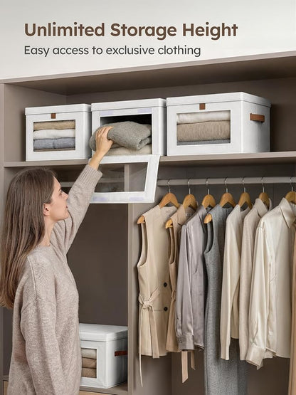 Homsorout Medium Fabric Storage Bins - Image 2