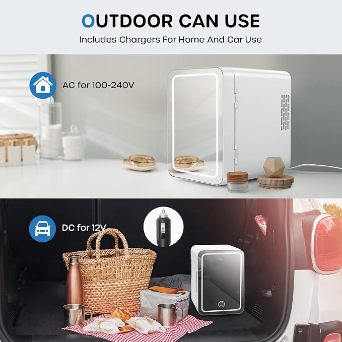 ECOWELL Mini Skincare Fridge - Image 6