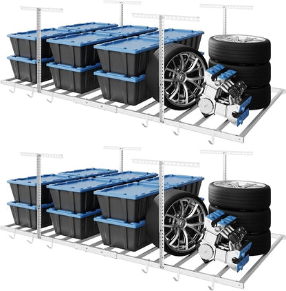 FLEXIMOUNTS 4x8 Overhead Garage Storage Rack by FLEXIMOUNTS