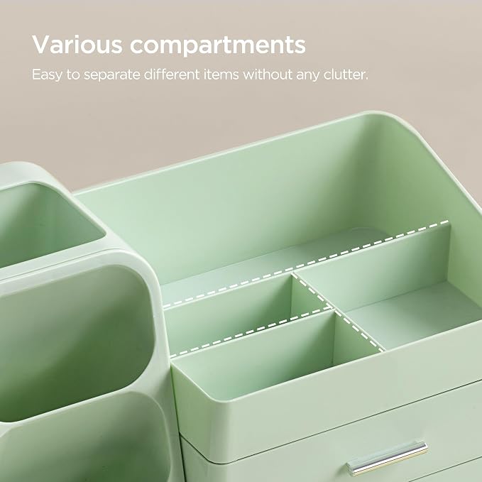 HBlife Makeup Organizer with Brush Holder - Image 5