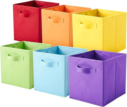 ShellKingdom Storage Bins, Foldable Fabric Storage Cubes And Cloth Storage by ShellKingdom