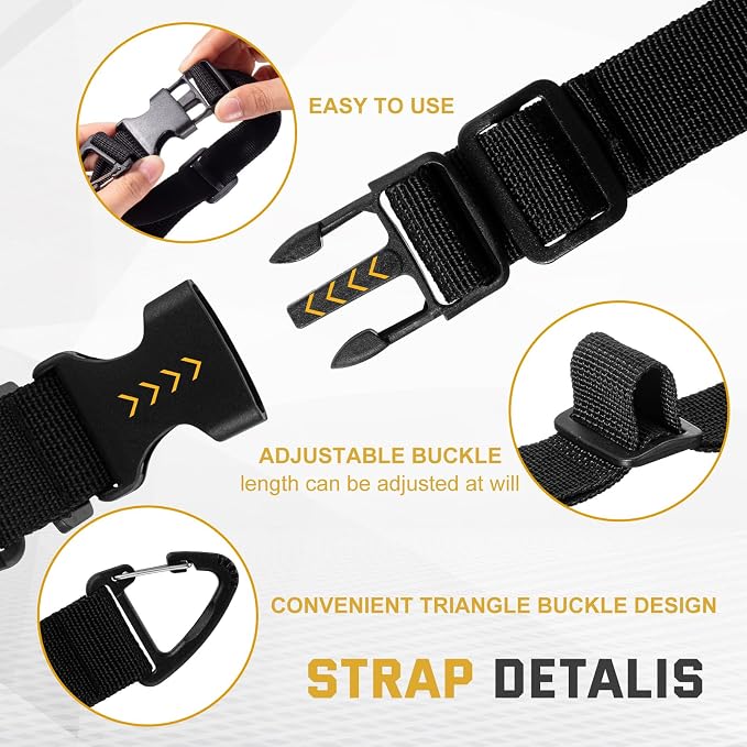 24 Pack 17 Inch Adjustable Extension Cord Holder Organizer - Image 4