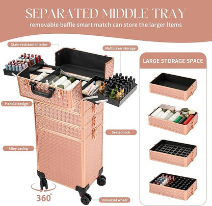 Leeora&Leekoo Portable Multi-Storey Nail Case - Image 5
