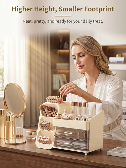 Booklov Makeup Organizer for Vanity, Large Capacity Cosmetic Display Case - Image 5