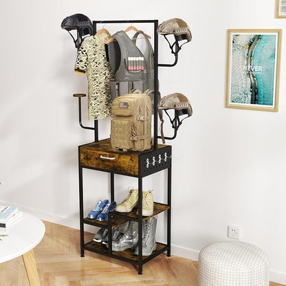 uyoyous Motorcycle Helmet Holder, Helmet Stand, Large Standing Helmet Holder - Image 8