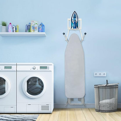 ORLESS Over The Door/Wall Mount Ironing Board Hanger, Laundry Room Iron and - Image 3
