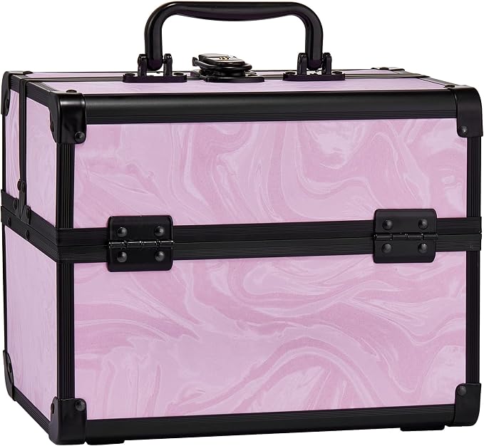Makeup Train Case, Portable Makeup Case - Image 7