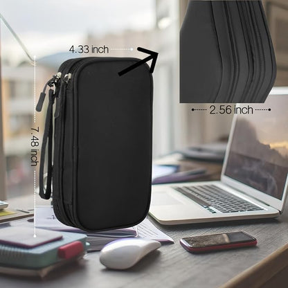 Portable Waterproof Double Layers All-in-One Storage Bag, Travel Cord - Image 4