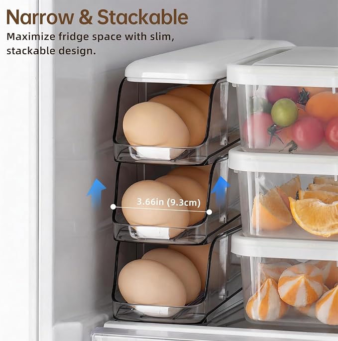 PAVSTINE 3-Tier Auto Rolling Egg Holder - Image 4