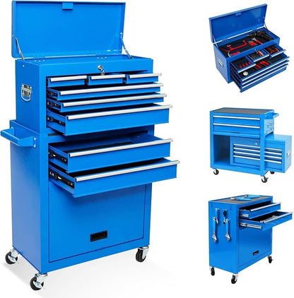 8-Drawer High Capacity Rolling Tool Box by Thechoiceofanewgeneration