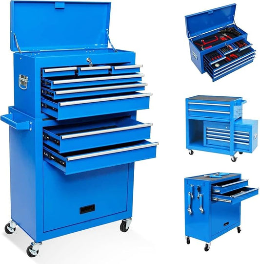 8-Drawer High Capacity Rolling Tool Box by Thechoiceofanewgeneration