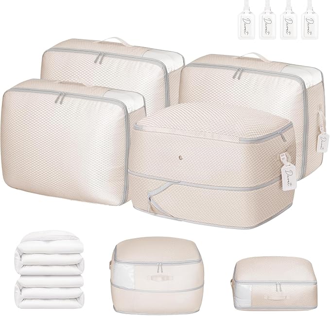 DIMJ Comforter Storage Bag 4 Pack by DiMJ