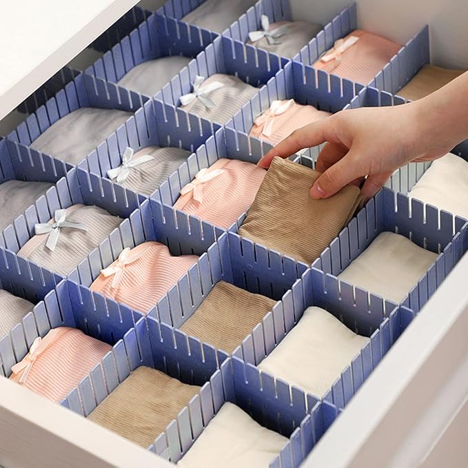 acDesign 40Pcs Grid Drawer Dividers, Adjustable Drawer Organizer - Image 5