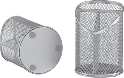 2 Pack Pen Holder Mesh Round Pencil - Image 3