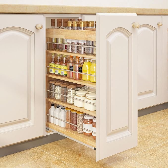 DINDON Pull Out Spice Rack Organizer - Image 2