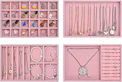 ProCase Stackable Jewelry Organizer Trays by ProCase