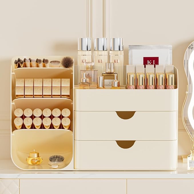Makeup Organizer with Brush Holder - Image 2