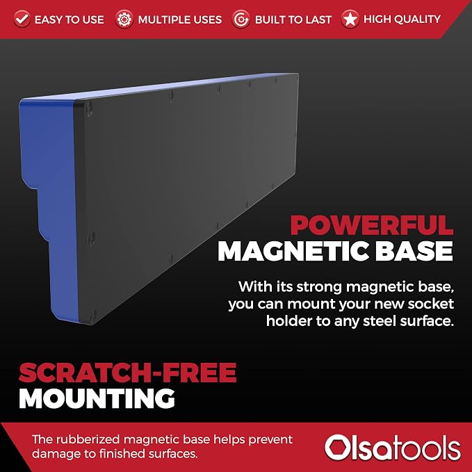 Olsa Tools Magnetic Socket Organizer - Image 5
