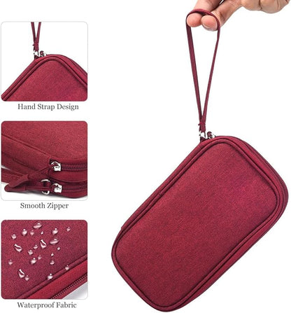 CAOODKDK Electronics Accessories Organizer Pouch Bag, Travel Universal Organizer - Image 5