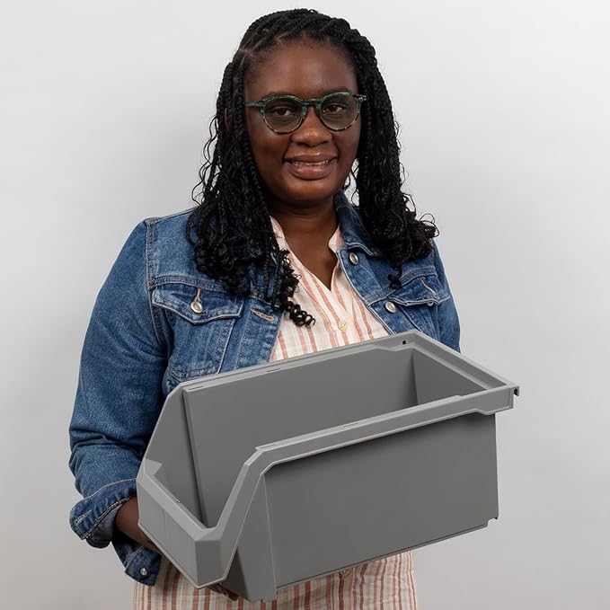 Plastic Containers for Organizing and Storage Bins for Closet, Garage or Pantry - Image 2