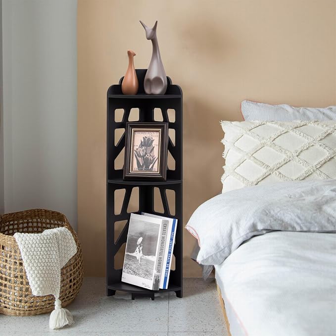 J JINXIAMU Corner Shelves, Corner Shelf Stand Waterproof Great - Image 4