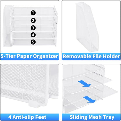 OPNICE 5-Tier Paper Organizer - Image 7