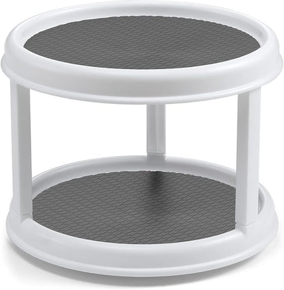 2 Pack, 2 Tier 10" Turntable Lazy Susan Spice Organizer - Image 8