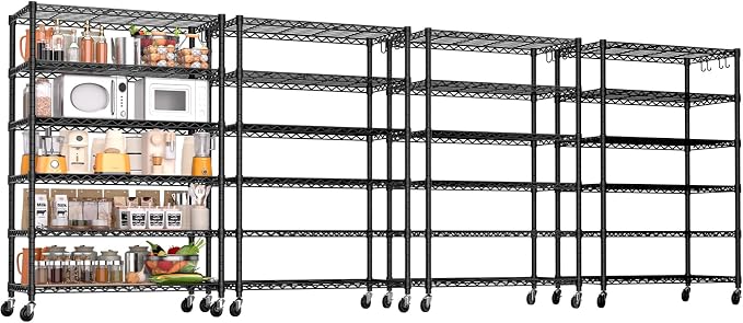 PrimeZone 6 Tier Wire Shelving by PrimeZone