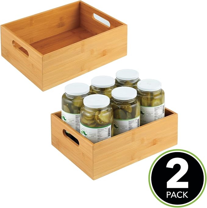 mDesign Kitchen Storage Box - Image 2