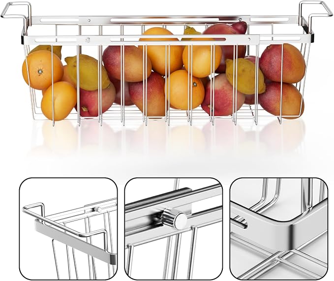 Orgneas Freezer Baskets for Chest Freezer, Capacity Expandable Deep Freezer - Image 7