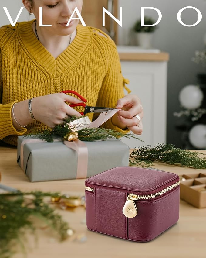 Vlando Travel Jewelry Case, Gifts - Image 7