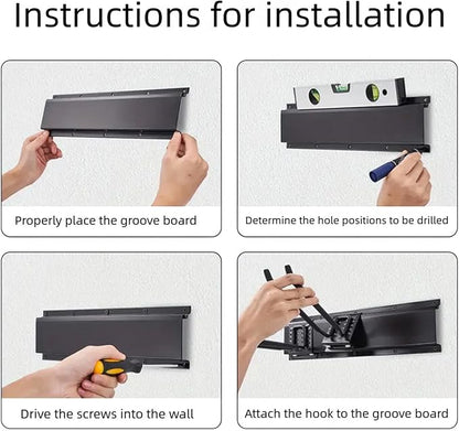 Snowboard Wall Rack, Ski Rack Wall-Mount - Image 4