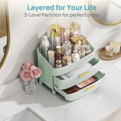 Vtopmart 3-Tier Skincare Makeup Organizer - Image 4
