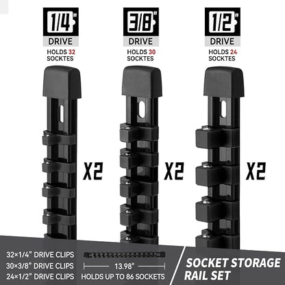 Socket Organizer Drive ABS Tools - Image 2