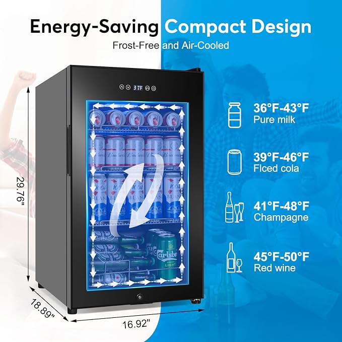 Beverage Refrigerator 17 inch Wide - Image 2
