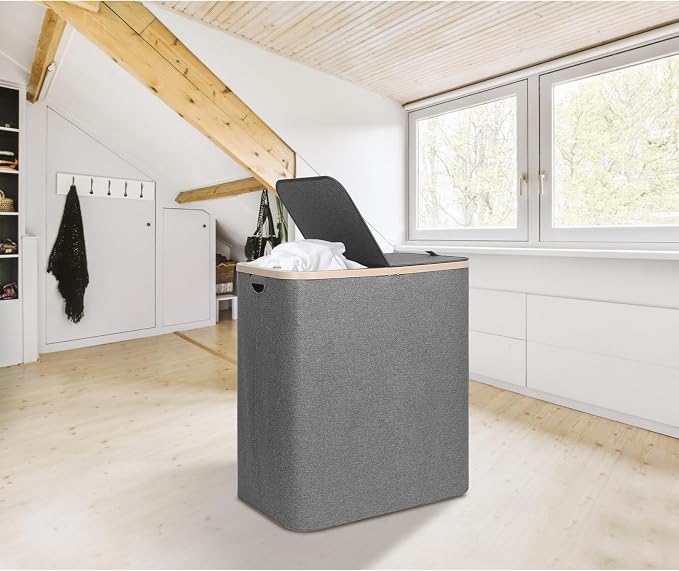 DOKEHOM 160L Double Laundry Basket - Image 8