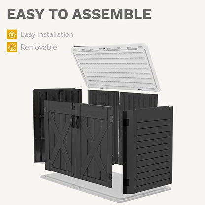 DWVO 35 Cu Ft Storage Shed - Image 5