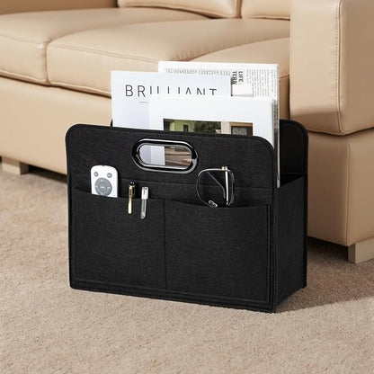 Magzine Holder, Felt foldable Magazine Basket - Image 4