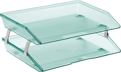 Acrimet Facility 2 Tier Letter Tray, Side Load, Letter Size/A4, Desktop File by Organizingyourlife